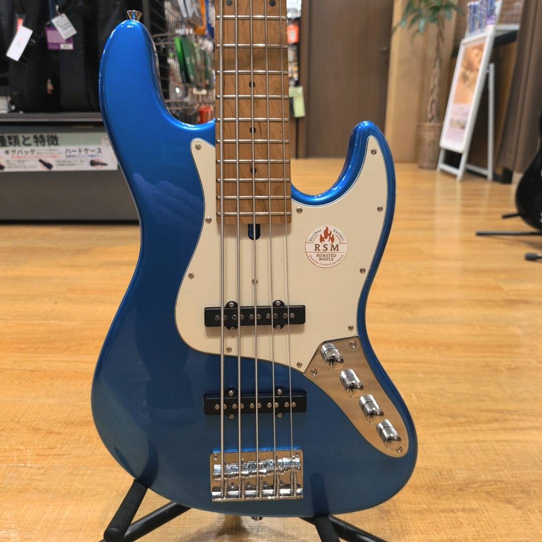 多弦エレキベースBacchus/WJB5-1DX-AC RSM/M