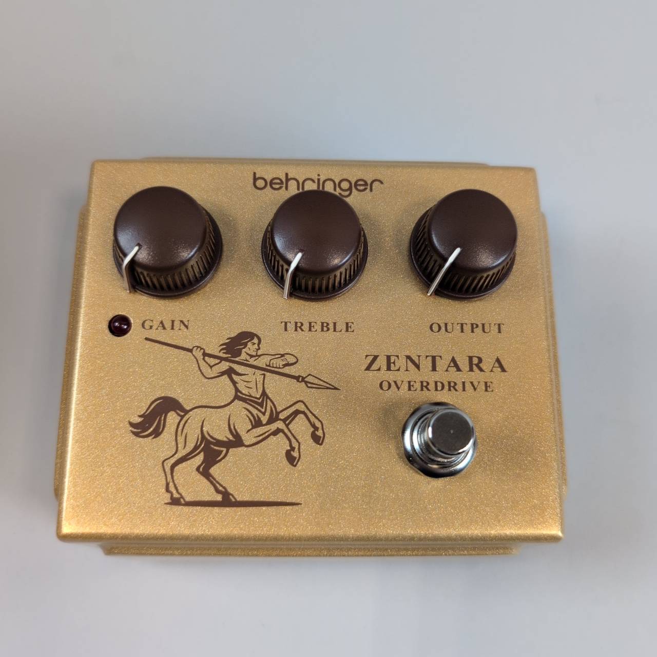 歪み系エフェクタ―BEHRINGER/ZENTARA OVERDRIVE 