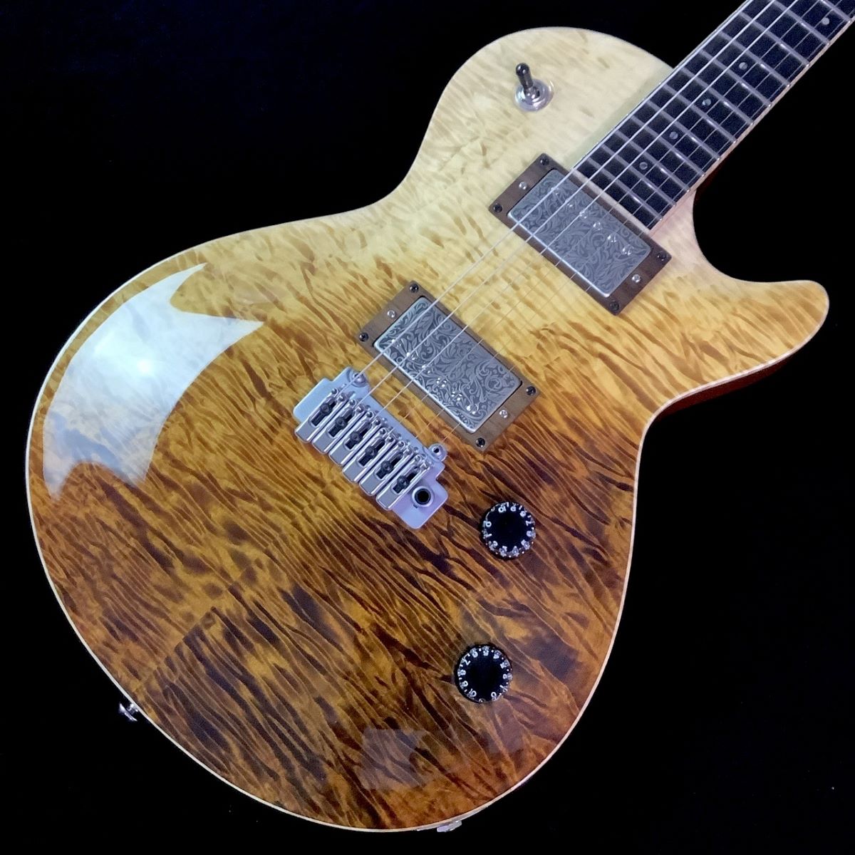 エレキギターT's Guitars Arc-Singlecut Tochi