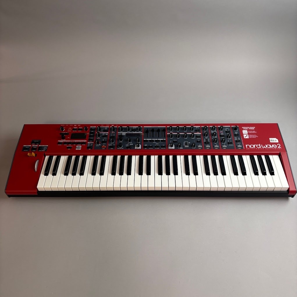 シンセサイザーNord nord wave 2