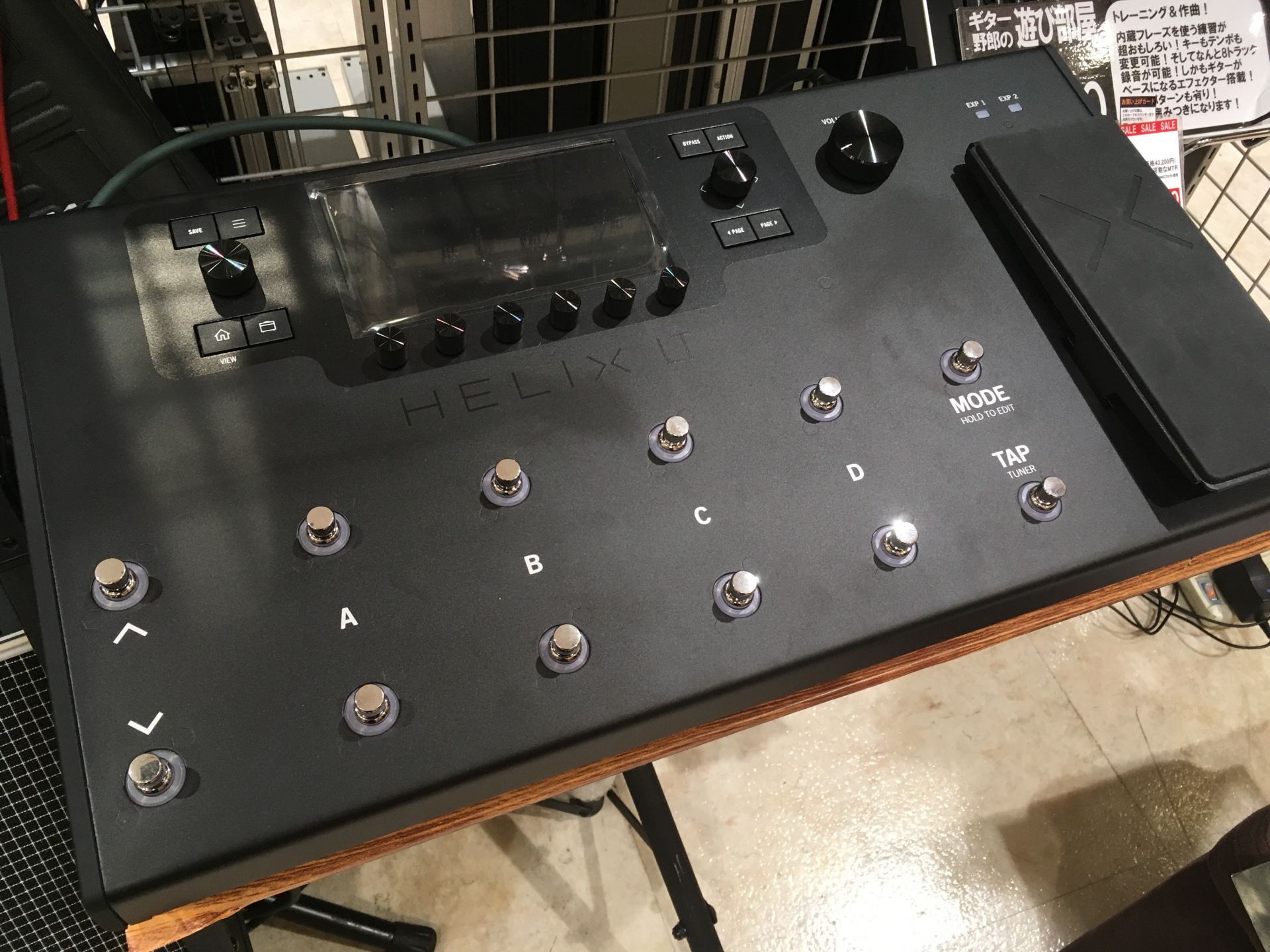 【ギター・プロセッサー】LINE6 HELIX LTの紹介です！　