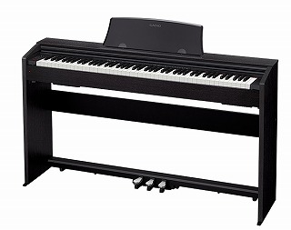 CASIO・PX-770<br />
￥74,800<br />
生産終了商品ですが、黒、茶、白各色限定1台でお取り寄せできます！<br />
椅子（CB-5）+ヘッドフォン（ATH-AV200）プレゼント！エントリーモデルとしてどどうぞ！