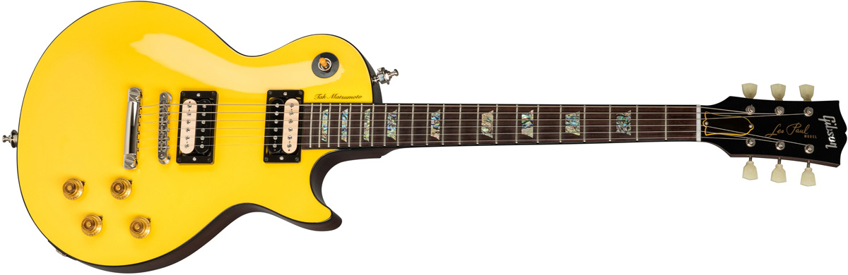 【抽選申し込み受付中】Gibson Custom Shop Tak Matsumoto Les Paul Standard Canary Yellow 2018 松本孝弘 シグネチャーモデル 【ギブソン カスタムショップ】【数量限定品】