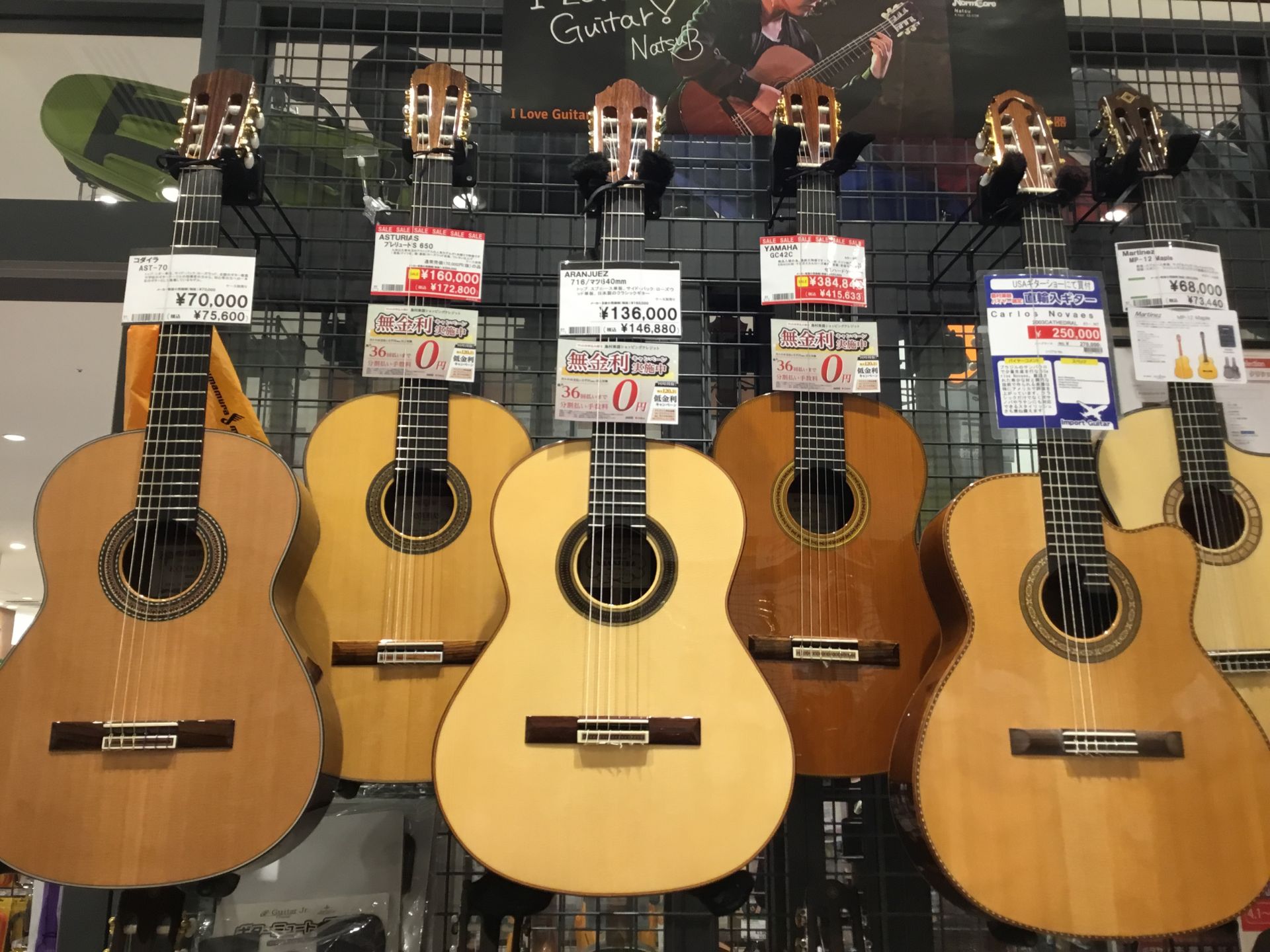 6月のアコギ新入荷情報！話題のアランフェスとエレアコ入荷！
