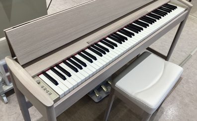 国産家具のトップメーカー「カリモク家具」とローランドが共同開発した電子ピアノ・KIYORAの展示開始！
