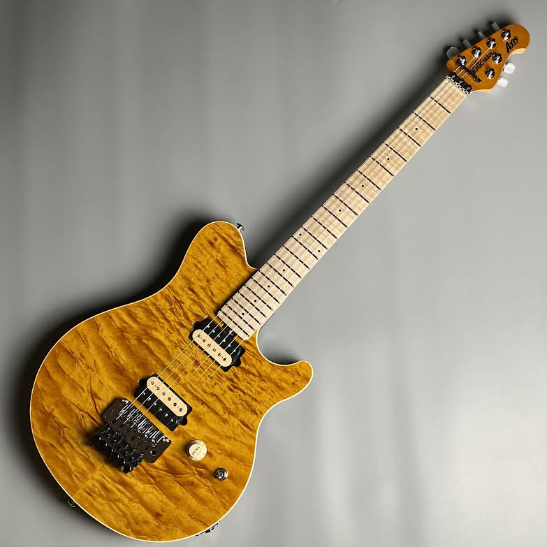 エレキギター(MUSICMAN)Axis Trans Gold Quilted