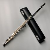 【管楽器】初心者の方にもおすすめ！サンキョウの頭部管銀製フルート、「エチュードC/C」が展示品限りの特別価格！