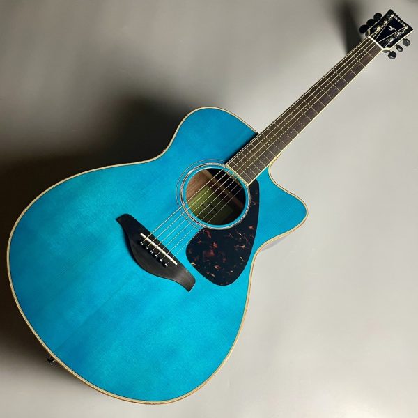 FSX825C TQ(ターコイズ) <br />
￥ 78,100 税込<br />
<br />
YAMAHA×島村楽器のコラボレーションモデル。新設計のボディ内部構造によりコンパクトなサイズから想像を超える豊かなサウンドが魅力。扱いやすいSYSTEM66プリアンプを搭載したトータルバランスのよいエレアコ。