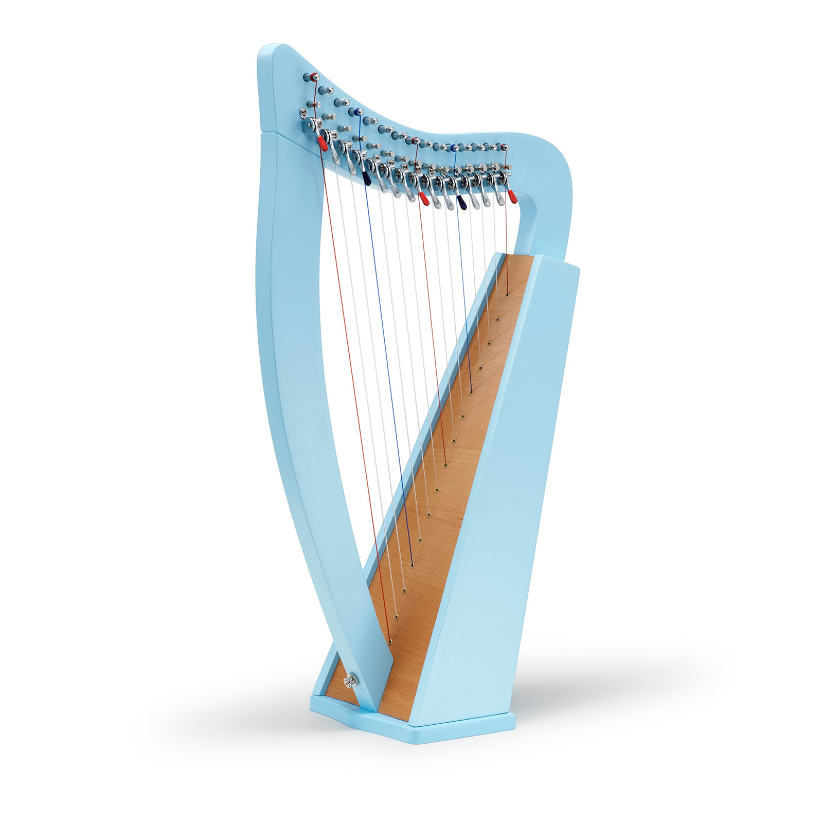 GINZA JUJIYA 15弦レバーハープChris Harp 15St /ファンタジーブルー