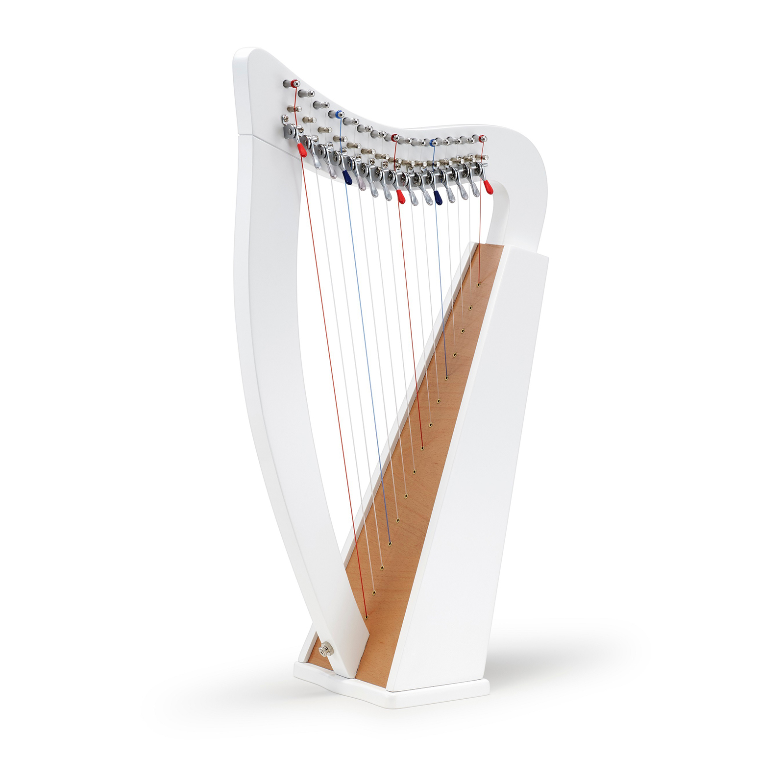 GINZA JUJIYA 15弦レバーハープChris Harp 15St /パッションホワイト