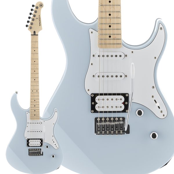 YAMAHA・PACIFICA112VM ICB<br />
￥38,500(税込)<br />
メイプル指板も特徴のアイスブルーカラー！冬にピッタリ！！