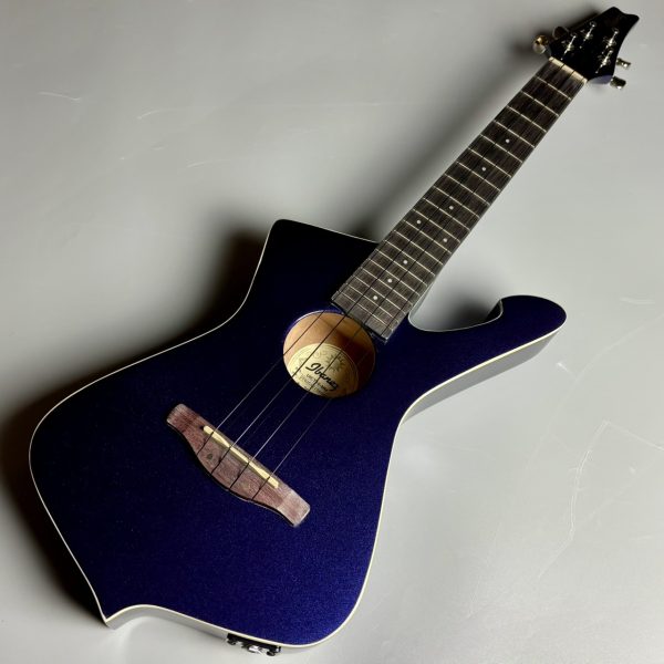 Ibanez UICT10<br />
通常税込販売価格￥31,350→アウトレット特別税込価格￥24,800<br />
アイスマンシェイプのテナーウクレレ！ヘッドにクラックあるためアウトレット特価！<br />
アンプにもつなげ、チューナーまで搭載しています！
