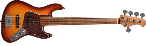 5弦ベースBacchus　WJB5-1DX-AC RSM/M　CS