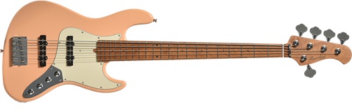 5弦ベースBacchus　WJB5-1DX-AC RSM/M　SLPK