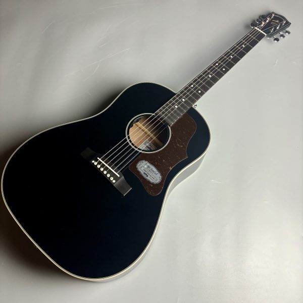 Headway HJ-5080SE BLK<br />
オールブラックにべっ甲柄のラージピックガードが渋い！新しさと伝統を併せ持ったラウンドショルダースタイルの定番モデル。<br />
税込販売価格￥83,600
