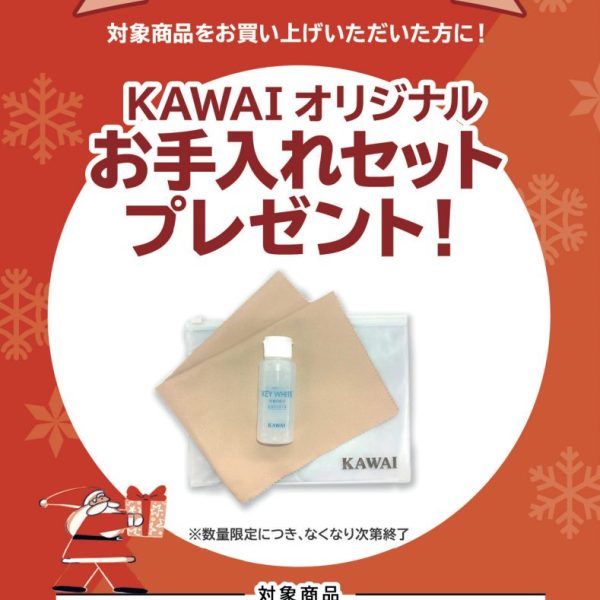 CX302、SCA401お買い上げの方に<br />
お手入れセットプレゼント!