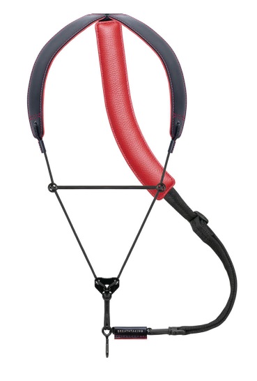 ブレステイキングストラップ ライザプレミアムⅡ-Rクロと朱（しゅ）/ BLACK