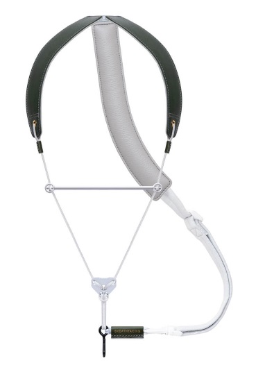 ブレステイキングストラップ ライザプレミアムⅡ-Rオリーブと銀⿏（ぎんねず）/ OLIVE