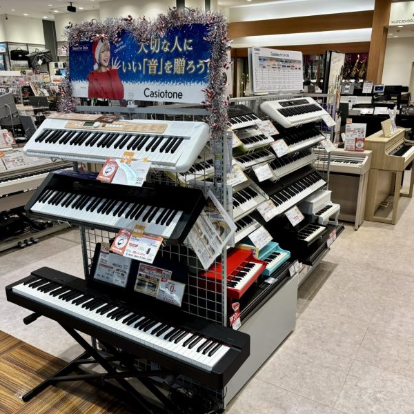 話題の光る鍵盤のキーボードもお試しいただけます！