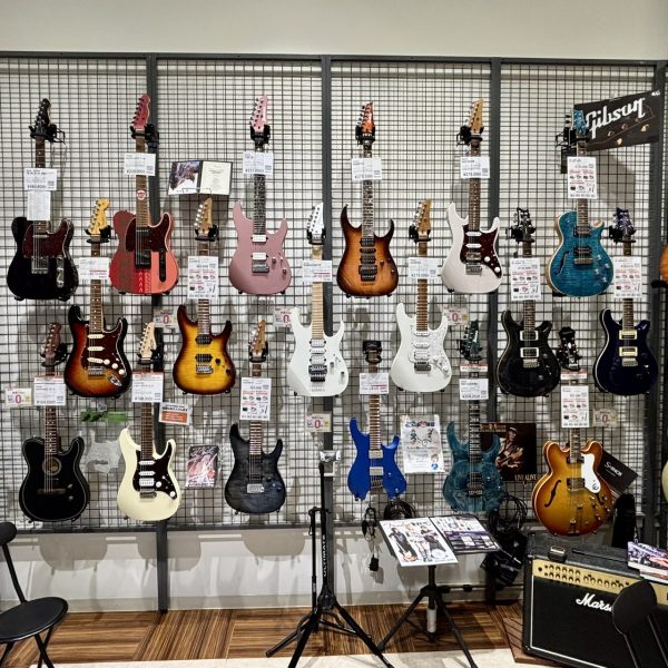 こちらは少しハイエンドな価格帯！今はIbanezが少し多めです！