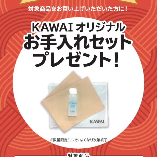 CX302お買い上げの方に<br />
お手入れセットプレゼント！