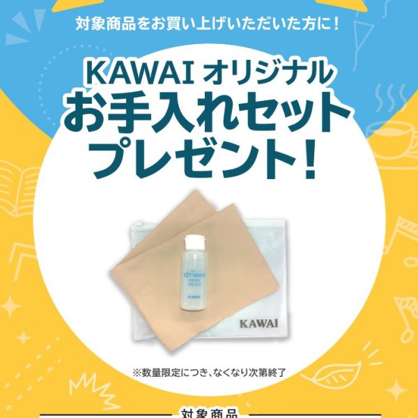 CX302お買い上げの方に<br />
お手入れセットプレゼント！