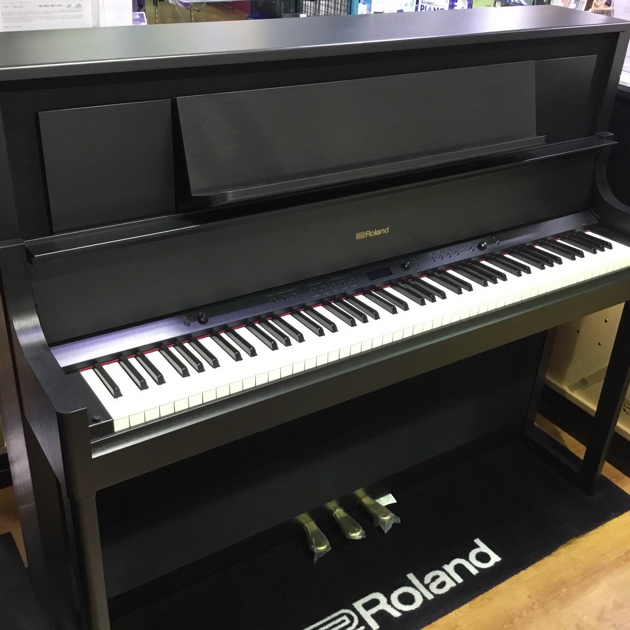 ROLAND ローランド デジタルピアノRoland LX708GP KURO 黒木調仕上げ