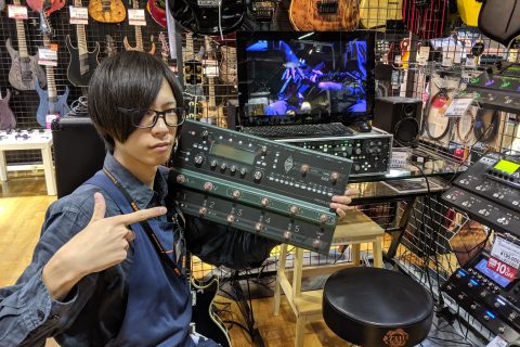 スタッフ写真 ベース、アンプ、中古、デジマート担当 蓑輪 明紀