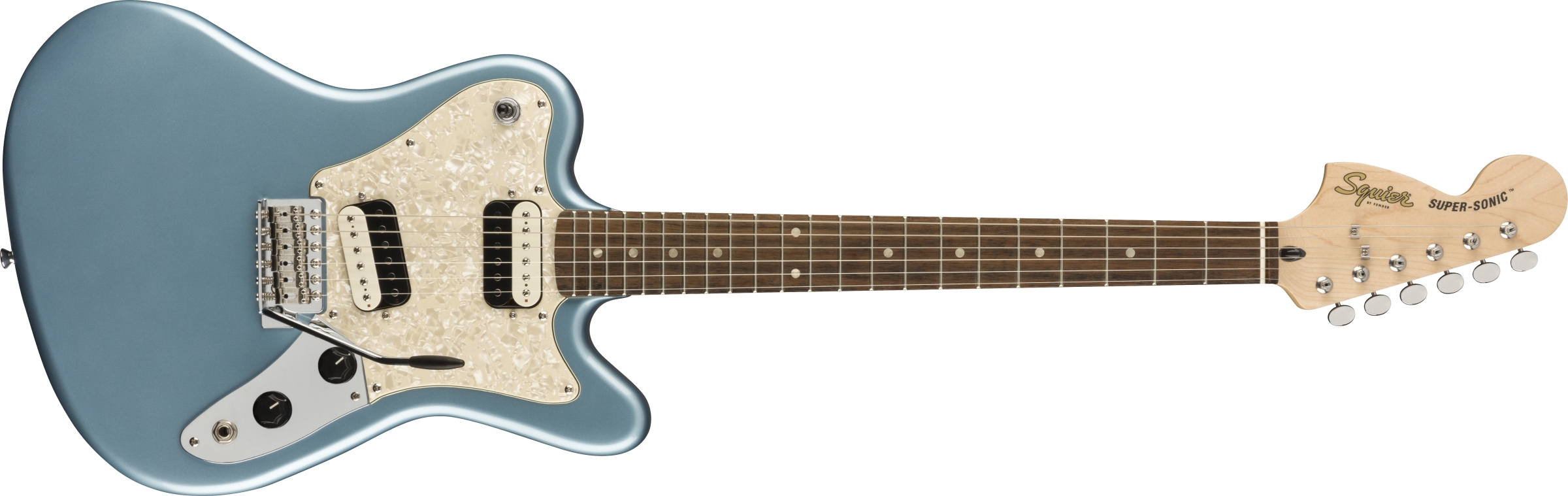 Paranormal Super-Sonic, Laurel Fingerboard, Ice Blue Metallic