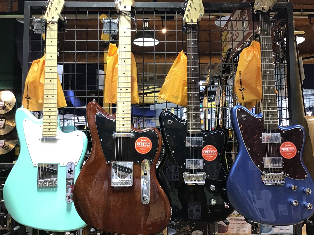 エレキギター|SQUIER PARANORMALシリーズ入荷しました