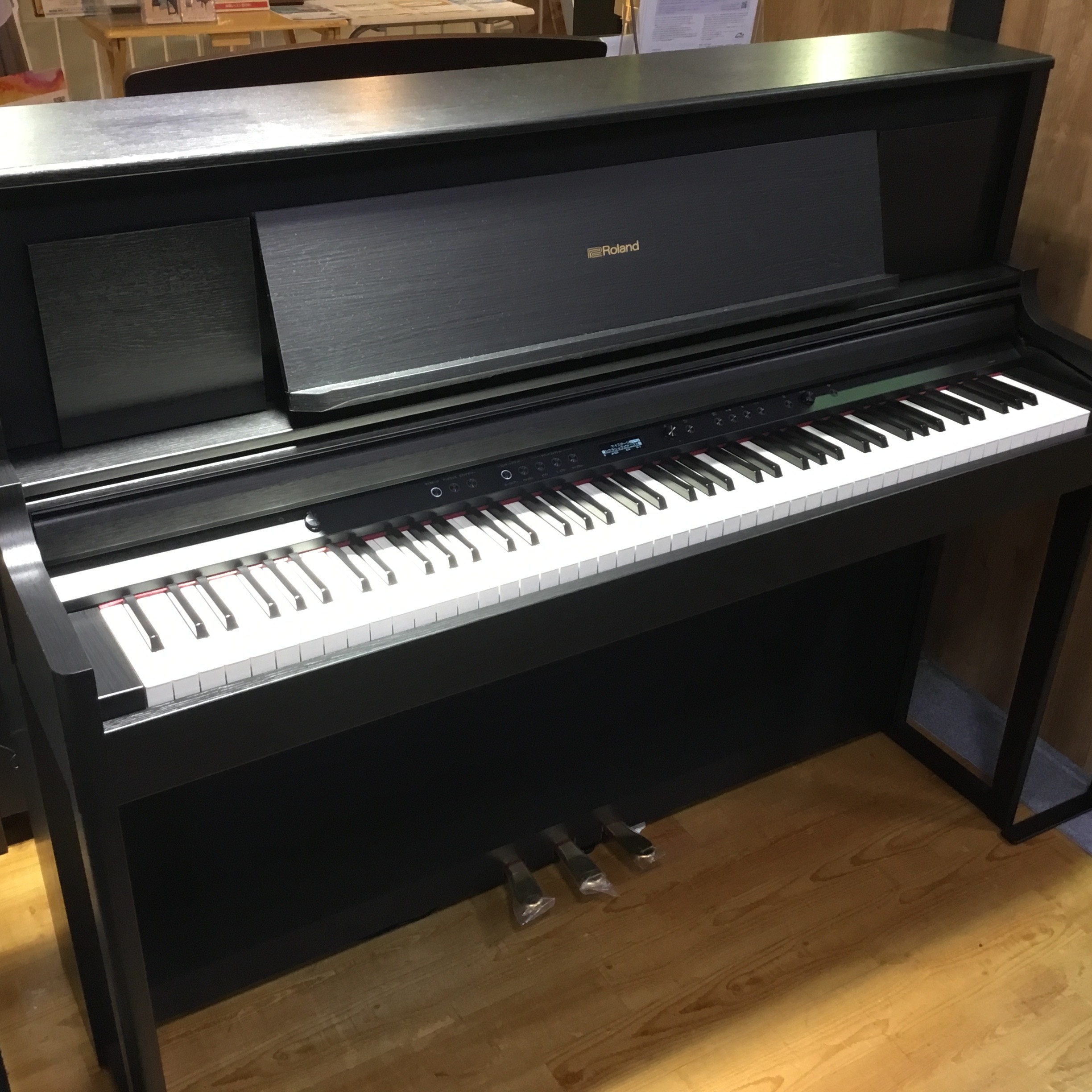 ROLAND ローランド デジタルピアノRoland LX706GP KURO 黒木調仕上げ