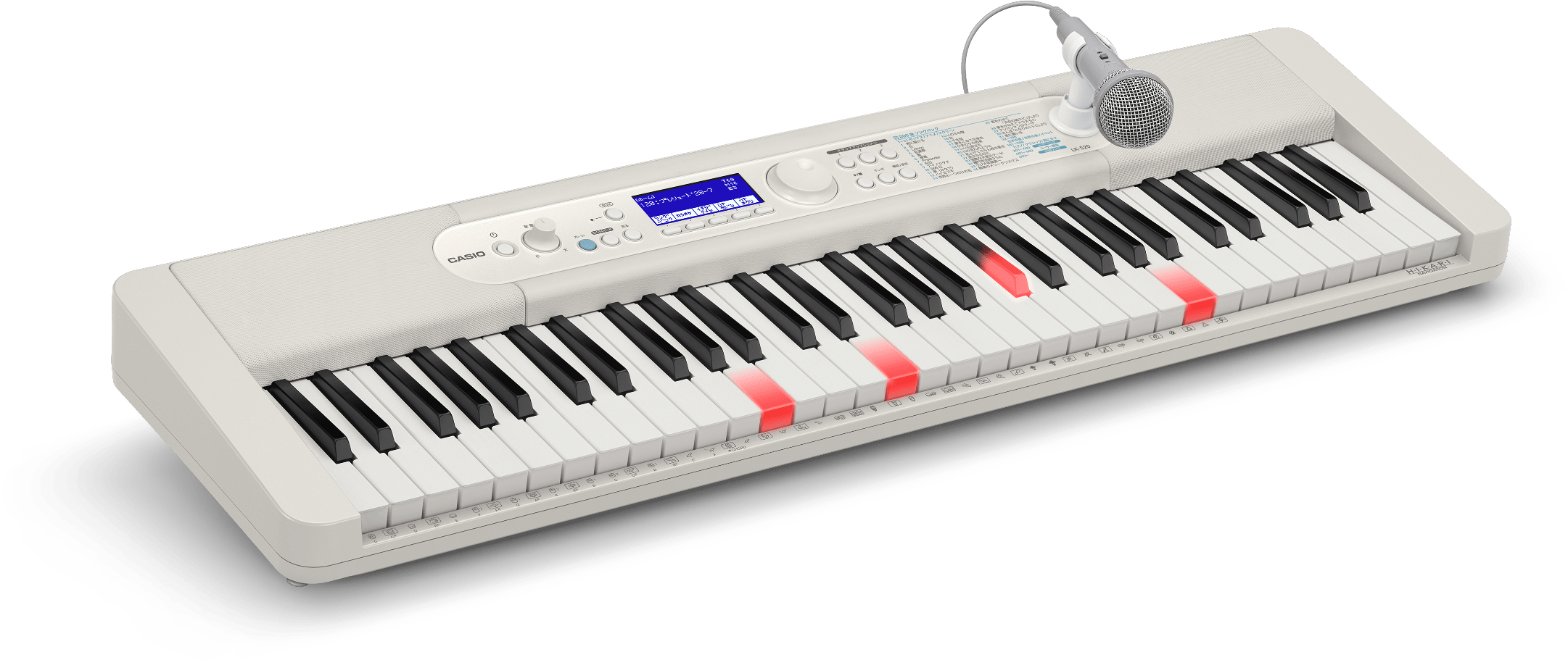 *光る鍵盤で演奏が出来る【LK-520】＆【LK-320】が新発売！ 【CASIO】の新製品【LK-520&LK-320】発売中です！ ぜひお気軽にご来店ください。 *LK-320 |*ブランド|*型名|*定価(税込)|*販売価格(税込)| |CASIO|LK-320|オープン|[!￥23,100! […]