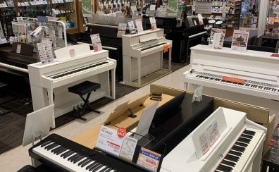 【電子ピアノ展示ラインナップ】おすすめ・人気機種多数展示中！