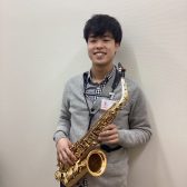 【サックス】講師紹介　森　和樹