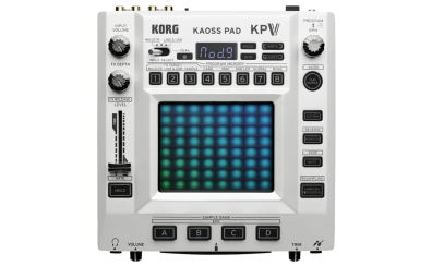 【新製品】伝説のタッチパッド・エフェクターが進化！KORG『KAOSS PAD V』が登場。2本指操作で未知のサウンドメイクを！