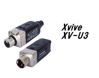【Xvive】 XV-U3 マイク用 デジタルワイヤレスシステム