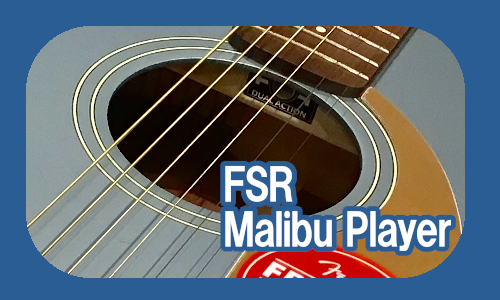 【アコースティックギター】Fender FSR Malibu Player