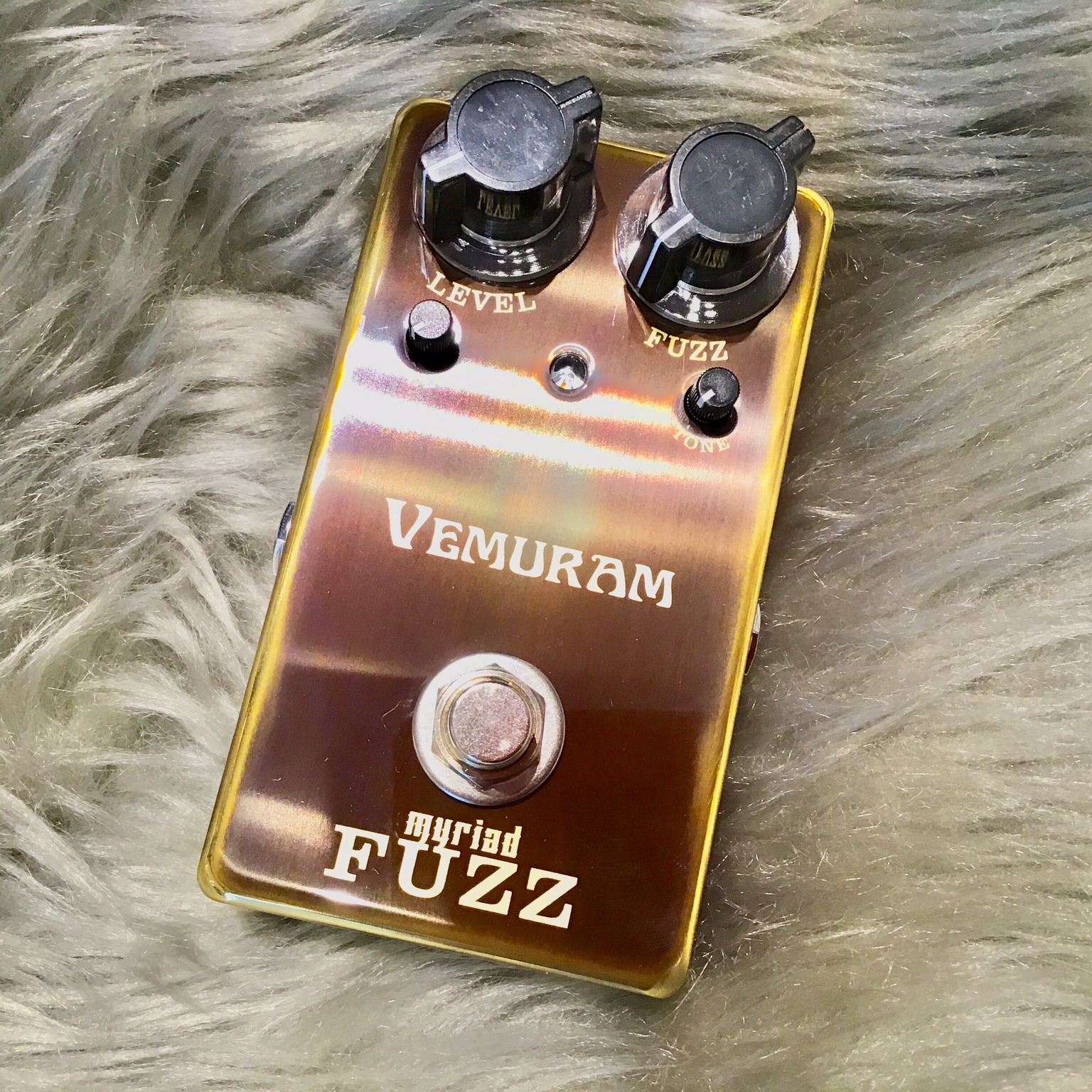 【MFZハイブリットファズ】自作Myriad Fuzzノーマル/ブロンズカラー MFZハイブリットファズ】自作Myriad Fuzzノーマル/ブロンズ