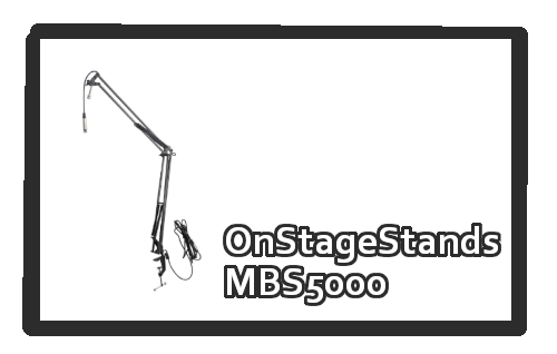 【デスク用マイクスタンド】OnStageStands MBS5000