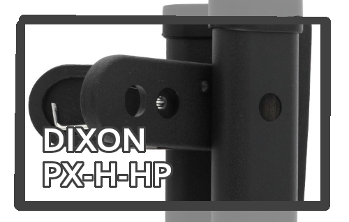 *DIXON PX-H-HP 今秋注目の商品。]]クリップ形式なので、ハードウェアのパイプに簡単に装着できるスティックホルダー。]]電子ドラムユーザーが増加の一途をたどる現在、電子ドラムのスタンド部に設置しておけばスティックが無造作に置かれることもなく、すっきり収納可能です。 |*ブランド|*商品型 […]