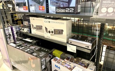 【オーディオインターフェース】各種取り揃えています！！