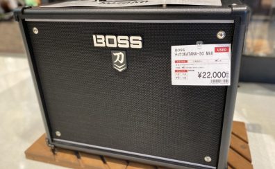 【中古アンプ】BOSS「KATANA-50MkⅡ」が新入荷！【島村楽器直方店】※売約済み