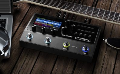 【マルチエフェクター】「Valeton　GP200-LT」ご予約受付中！