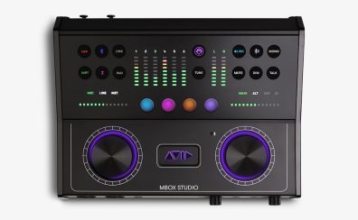 【AVID】24ビット192kHz対応の 21 x 22 オーディオ・インターフェース「MBOX Studio」登場！