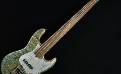 【5弦ベース】ディバイザーOne Day Guitar Show「バールメイプル材」を使用したベースをご紹介！【島村楽器イオンモール直方店】