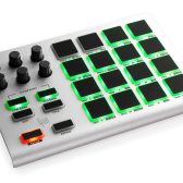 コンパクトなUSB MIDIパッドコントローラーESI『X jam USB MIDIパッドコントローラー』【島村楽器イオンモール直方店】