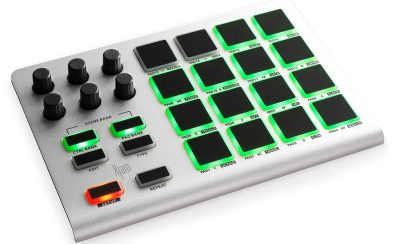 コンパクトなUSB MIDIパッドコントローラーESI『X jam USB MIDIパッドコントローラー』【島村楽器イオンモール直方店】