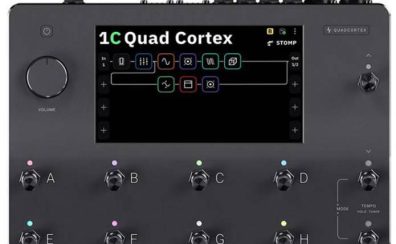 4つのアンプ、ステレオリバーブ、その他の複数のエフェクトを同時に使用出来るNeural DSP 「Quad Cortex」【島村楽器イオンモール直方店】