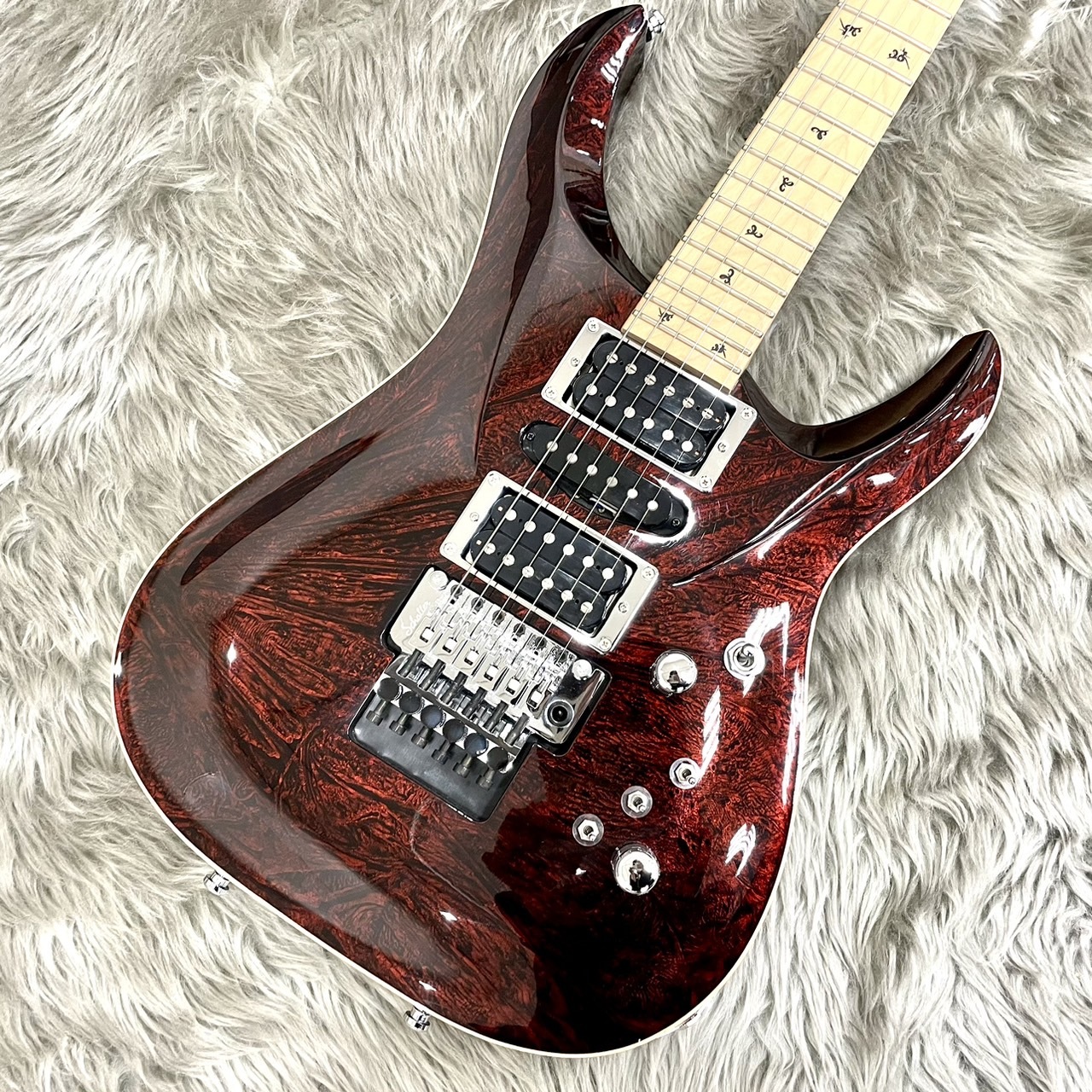 G-Life GuitarsDSG Life Ash Explosion Red Moon