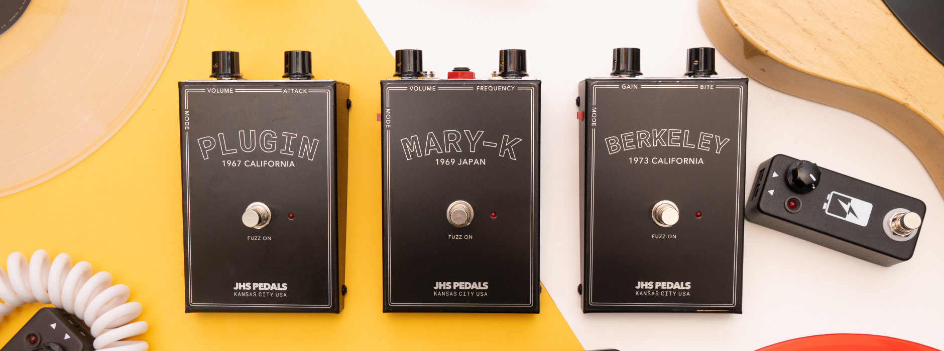 エフェクター】「JHS Pedals Berkeley / Mary-K / Plugin / Volture